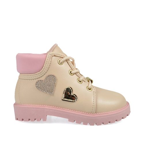Borcego Niña Eco Cuero Original Corazón Importado 2126/517/21641 Molekinha
