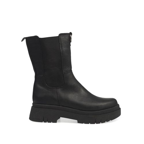 BORCEGO DE CUERO CON ELASTICO MUJER SAVAGE RK 334