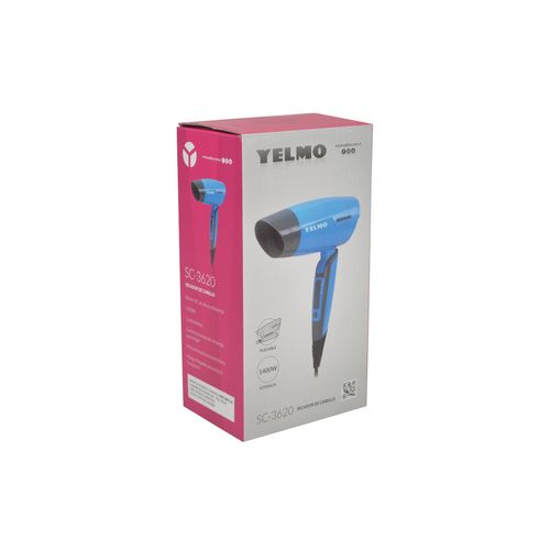 SECADOR DE PELO PEQUEÑO 1400W YELMO SC3620