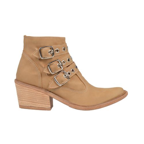 BOTA TEXANA CON TACHAS HEBILLA DOBLE CIERRE SIRIS 1402