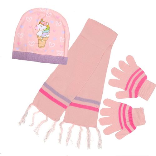 SET DE INVIERNO GUANTES + BUFANDA + GORRO LANA TRENDY 13920