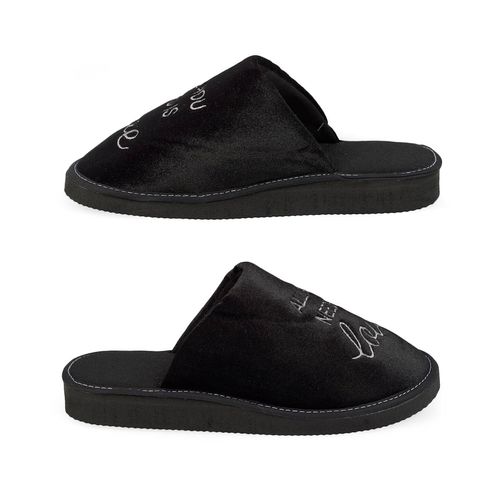 PANTUFLA BORDADA LOVE MUJER SUPER COMODA ORIGINAL PANDA 124