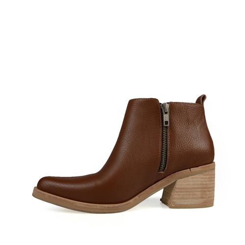 BOTAS TEXANAS DE CUERO CON CIERRE MUJER INTREPIDAS CARTAGENA