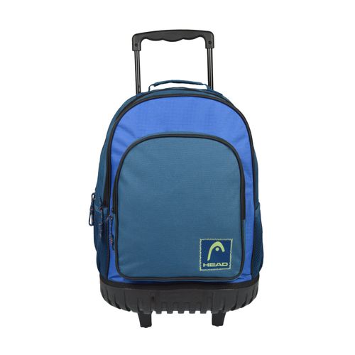 MOCHILA CON CARRO AZUL 18 PULGADAS HEAD