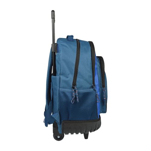 MOCHILA CON CARRO AZUL 18 PULGADAS HEAD
