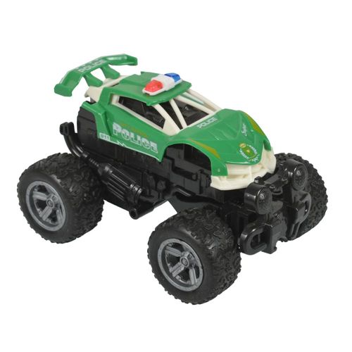 Juguete Auto Monster Truck Fun Toys Policia A Friccion