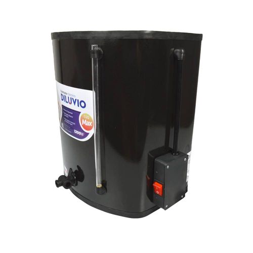 Calefon Diluvio Electrico 20lts D20 Negro