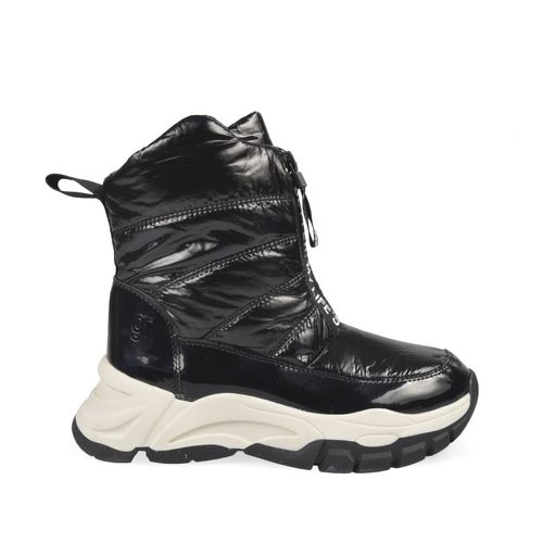 Bota Urbana Mujer Invierno Corderito Sneakers Gummi Ur Zip
