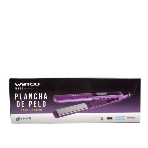 PLANCHA DE PELO TITANIO WINCO 220° W100