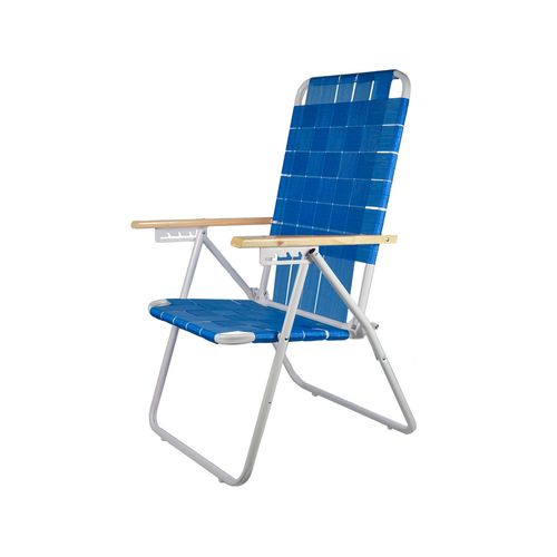 Reposera Sillón Descansar Plegable 6 Posición Caño 7/8 20001