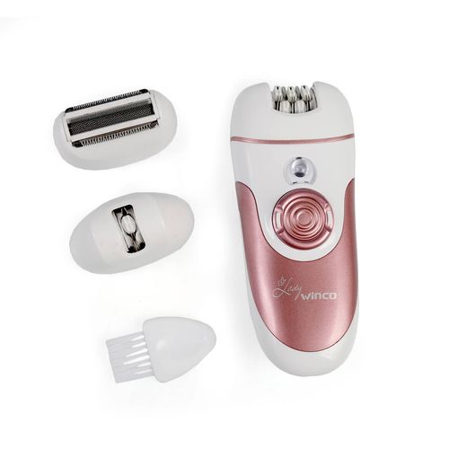 DEPILADORA INALAMBRICA 3 EN 1 +ACCESORIOS WINCO W107