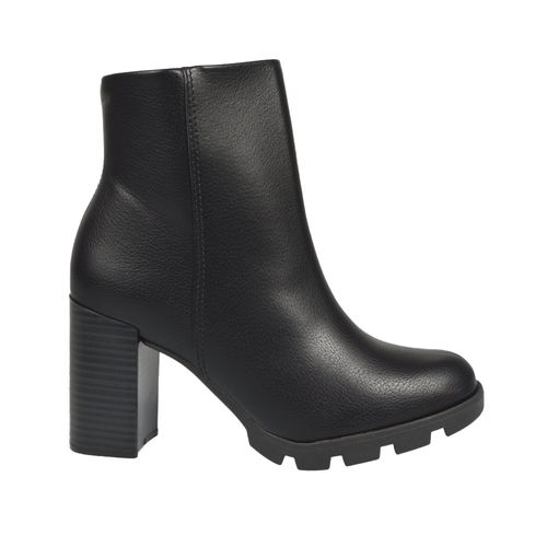 BOTA BOTINETA CORTA MUJER IMPORTADA TACO PALO 9074/100/23572 BEIRA RIO