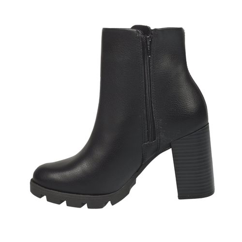 BOTA BOTINETA CORTA MUJER IMPORTADA TACO PALO 9074/100/23572 BEIRA RIO