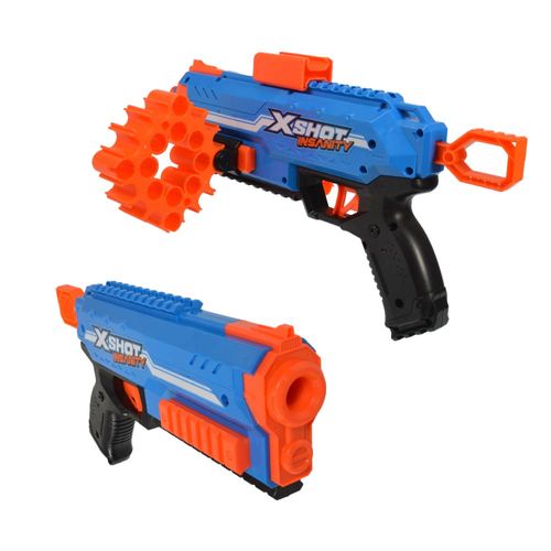 Pistola Juguete X-shot Insanity Manic Lanza Dardos 24 Dardos