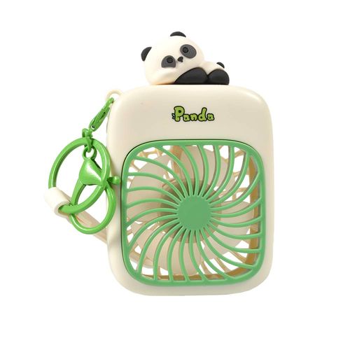 Mini ventilador panda llavero