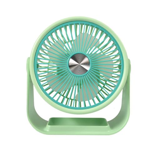 Mini Ventilador De Mesa Angulo Regulable Carga Usb 3 Niveles