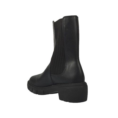 Bota Mujer Beira Rio Moda Caña Media Elastico Taco Goma 5cm