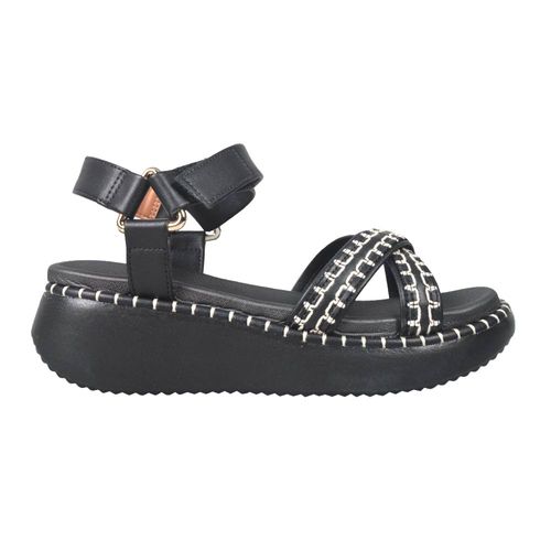 Sandalia Moda Mujer Vizzano Plataforma 6cm Tira Velcro