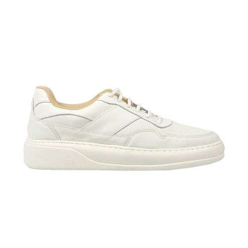 Zapatilla Hombre Ansopaz Urbana Cuero Cocido Moda Cord Elast
