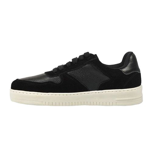Zapatilla Hombre Ansopaz Urbana Cuero Gam Moda Cordon Elast