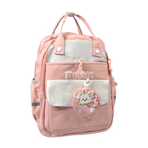 Mochila escolar con monedero rabbit Ansopaz 0088#