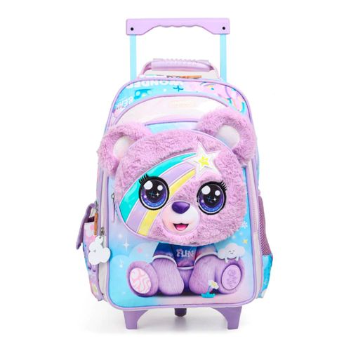 Mochila con carro 18 pulgadas Osito Chimola