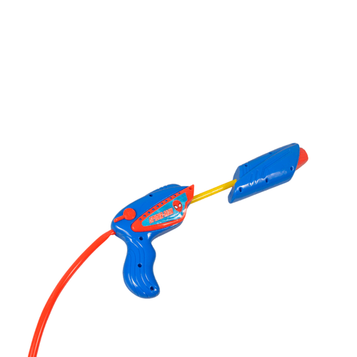 Pistola lanza agua con mochila recargable de Spiderman Fun Toys