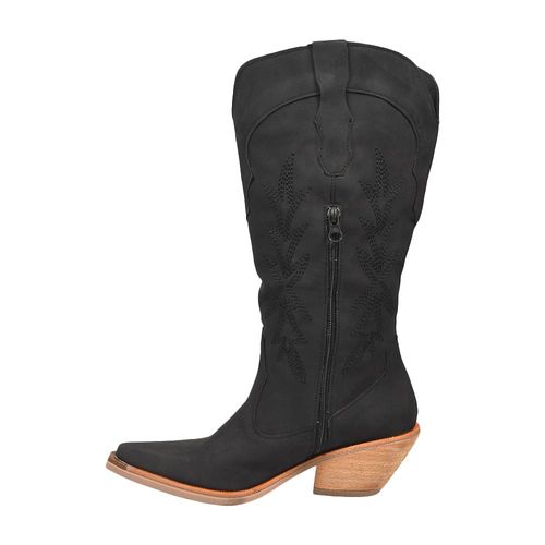 BOTA TEXANA MUJER CAÑA ALTA COSTURAS LIVIANA OROPACO LUDMILA