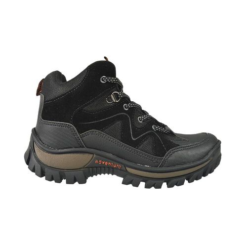 Zapatilla niño botita acordonada trekking outdoor