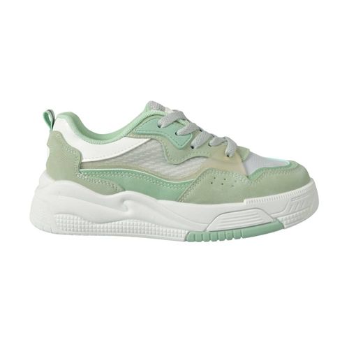 zapatilla urbana de mujer cuero sintetico wake