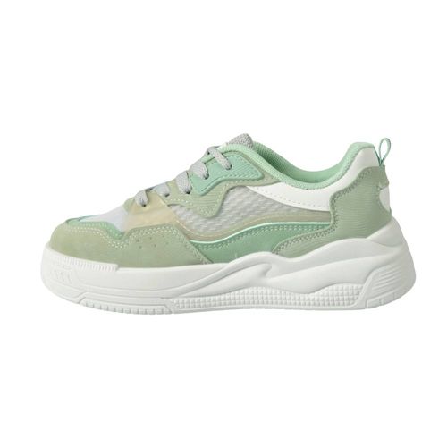 zapatilla urbana de mujer cuero sintetico wake
