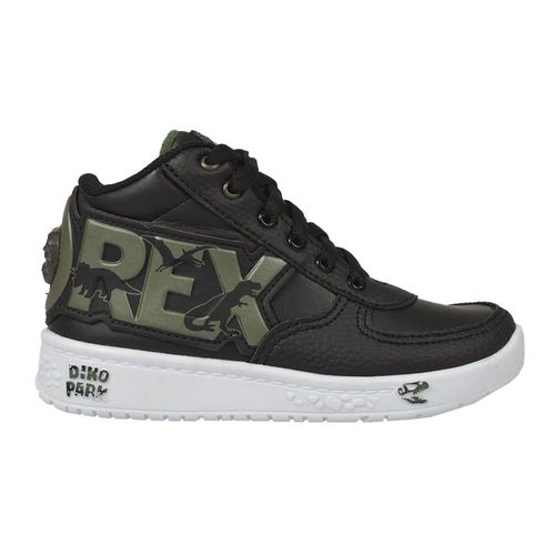 ZAPATILLA NIÑO BOTITA LUCES LED DINO PARK DINOSAURIO DR128