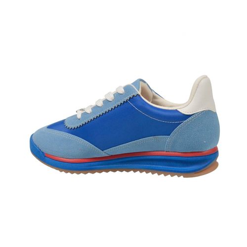 zapatilla urbana mujer retro gamuzada vizzano