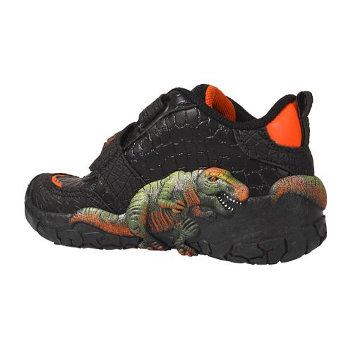 Zapatilla Botita Niño Luces Led Dino Park 27 Al 34 T-rex