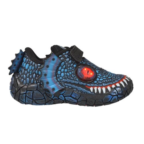 Zapatilla Niño Dino Park Luces Led Dinosaurio Abrojo L130