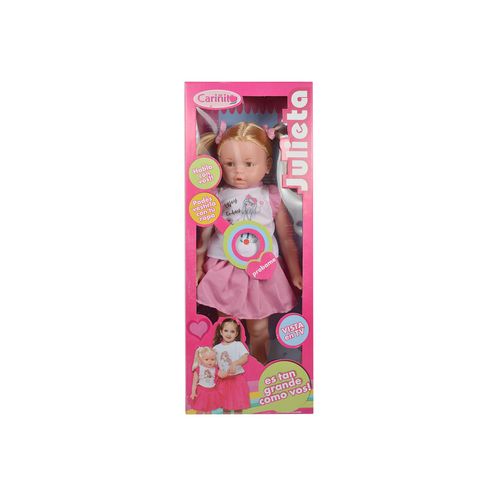 MUÑECA JULIETA 85 CM 12 FRASES CARIÑITO 530