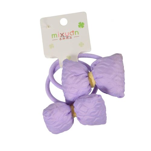 Gomitas para el pelo con moño x 2 Mixuan