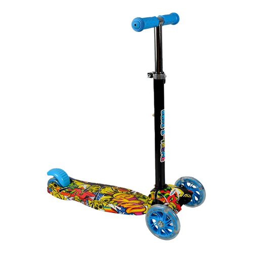 Monopatín Fun Toys Grafiti X-treme Reforzado Luz en Ruedas