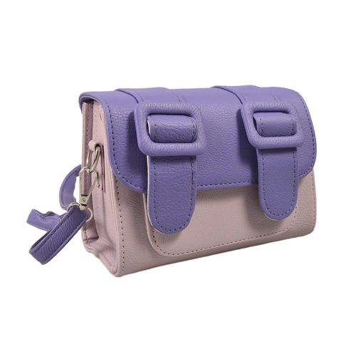 Cartera Mujer Ansopaz Con Hebillas Cuero Pu 18X11X14Cm