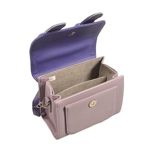 Cartera Mujer Ansopaz Con Hebillas Cuero Pu 18X11X14Cm