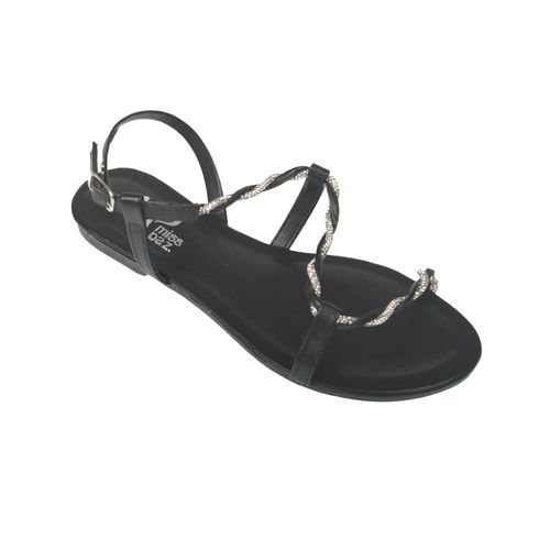 Sandalia Mujer Miss Paz Moda Cuero Pu Cuerda Hebilla EX255