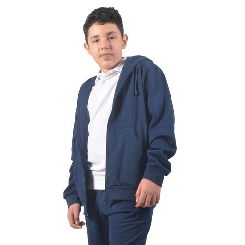 Campera rústica con capucha y bolsillos Ely