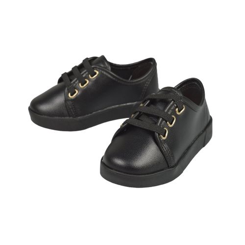 Zapatilla Niña Elasticos Escolar Ecocuero Molekinha 2124/100