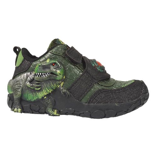 Zapatilla Botita Niño Luces Led Dino Park 27 Al 34 T-rex