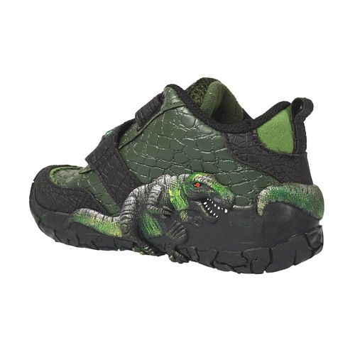 Zapatilla Botita Niño Luces Led Dino Park 27 Al 34 T-rex