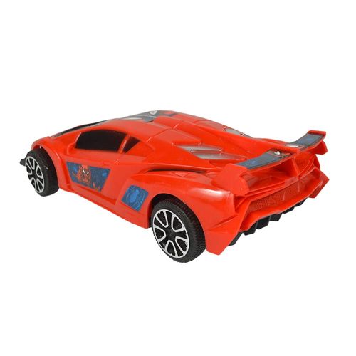 Auto Radio Control Fun Toy Spiderman Con Volante 2 Funciones