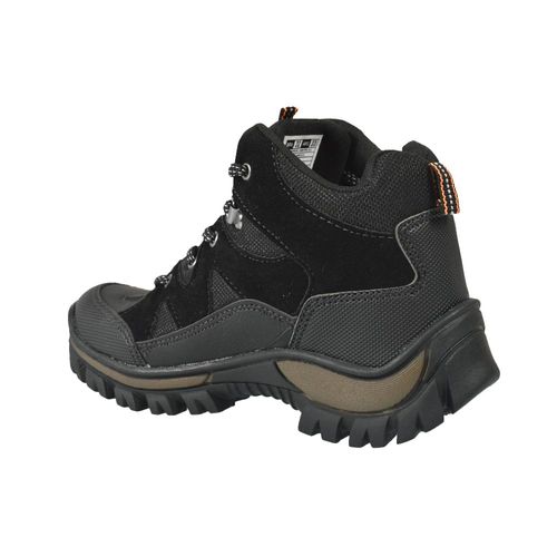 Zapatilla niño botita acordonada trekking outdoor
