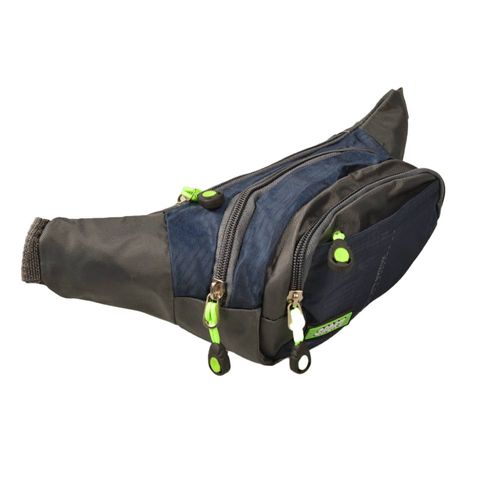Riñonera Deportiva Unisex Scs Tela 4 Bolsillos Regulable