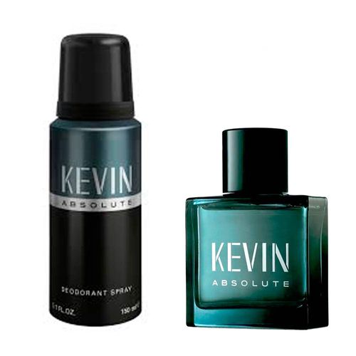 perfume kevin absolute EDT X 100 + DEO X 150 ML DE REGALO