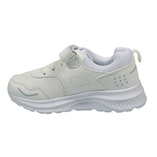 Zapatilla escolar con abrojo Wake wkc072